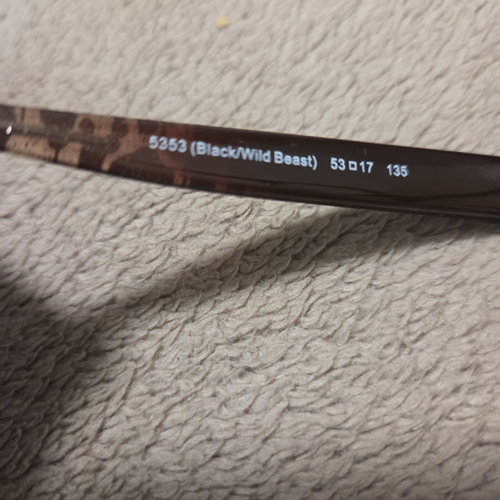 Coach HC6082 5353 Black/Wild Beast Women's Eyeglasses 53-17-135 - Picture 4 of 12